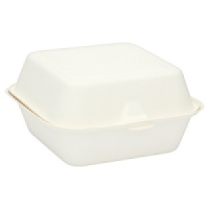 Compost Me 6x6 Inch Burger Box x50 (case)