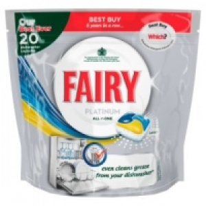 Platinum All In One Lemon Dishwasher Tablets £4.00