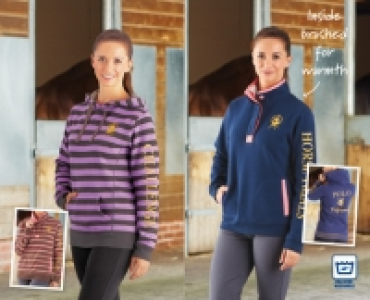 Ladies Hoody/Funnel Neck Top