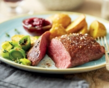 6oz Venison Leg Fillet Steak