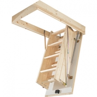 Homebase  Abru Loft Ladder Complete Kit - Timber
