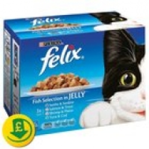 Felix Fish Selection in Jelly £3.00