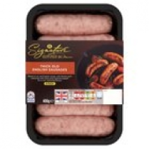 M Signature Thick Old English Sausages £2.00