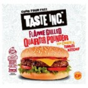 Taste Inc Quarter Pounder With Cheese &pound;2.00