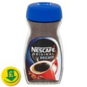 Nescafe Original Decaff Instant Coffee £4.00