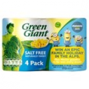 Green Giant Salt Free Sweetcorn £2.44