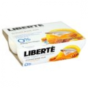 Liberte 0% Greek Honey Yogurts £2.22