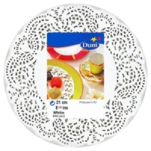 Round White Doilies 21cm
