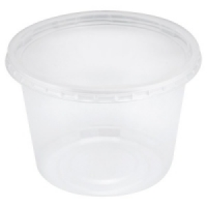 16oz Clr Microwave Deli Pot