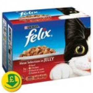 Felix Meat in Jelly Selection Pouch &pound;3.00