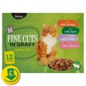 Morrisons Senior Cat Fine Cuts in Gravy £2.27