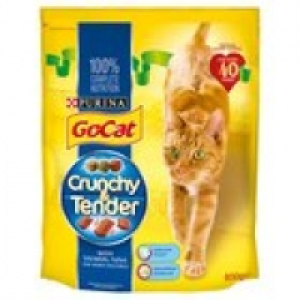Go-Cat Crunchy and Tender Salmon, Tuna & Vege &pound;2.00