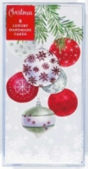 Lux C.mas Cards Stock/Bauble