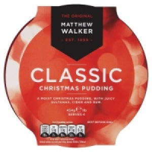 Matthew Walker Classic Christmas Pudding 454G