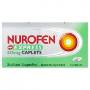 Express 256mg Sodium Ibuprofen Caplets £3.35