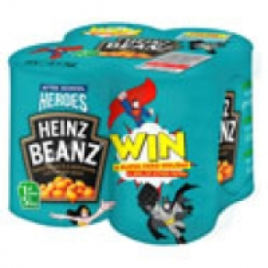 HEINZ B BEANS 4PK 4X415G