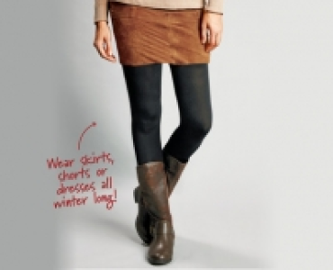 Ladies Fleece-Lined Tights £3.49