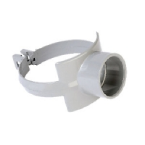 Wickes 110mm Grey Soil Pipe Strap On Boss £3.99