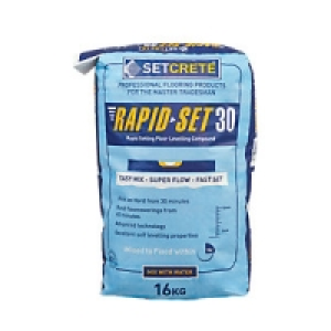 Setcrete Rapid Setting Floor Levelling Compound 16kg £25.99