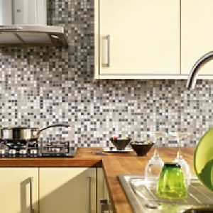 Wickes Mocha Brown Matt Glass Mosaic Tile 330x330mm £20.66