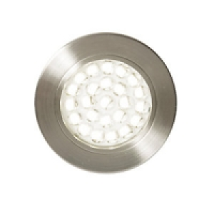 Culina Pozza LED Circular Recessed Cabinet Light-Mains power