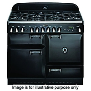 Rangemaster Elan 110 Dual Fuel Cooker Black £2.12
