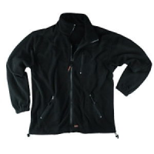 Wickes  Scruffs Work Fleece Jacket Black Size M