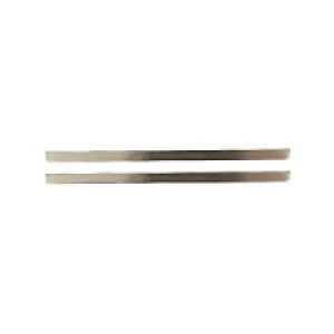 Wickes Slimline Handles Brushed Nickel Finish 151mm 2 Pack