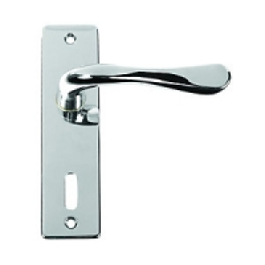 Urfic Victoria Lever Lock Polished Nickel