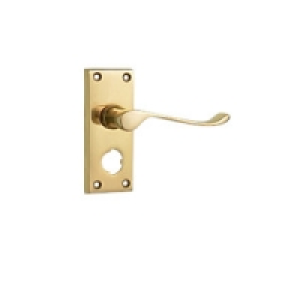 Wickes Paris Victorian Scroll Privacy Handle Polished Brass  £11.87