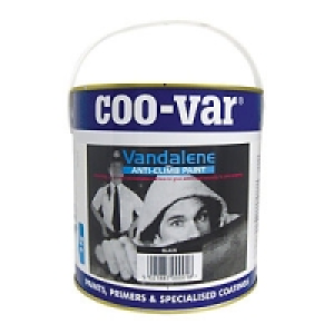 Coo-var Vandalene Anti Climb Paint Black 2kg £29.99