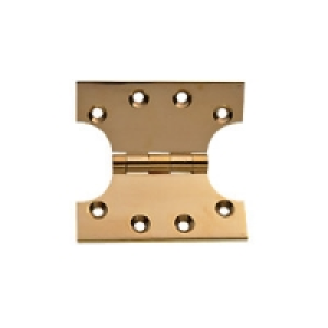 Wickes Parliament Hinge Polished Brass 102mm 2 Pack