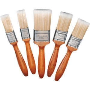 Wickes Mastercoat Synthetic Paint Brush Set 5 Pack £18.99