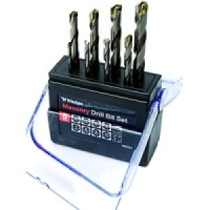 Wickes Masonry Drill Bit Set Pack 8 £9.99