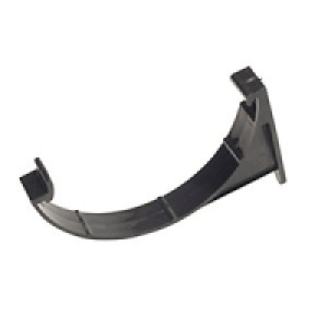 Wickes Roundline Gutter Support Bracket Black Pk 10
