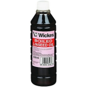 Wickes Boiled Linseed Oil 500ml £4.99