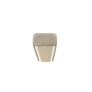 Wickes Tapered Square Knobs Brushed Nickel Finish 30mm 2 Pac £9.44