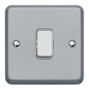 MK Metalclad 10A 1g Sp 2 Way Switch
