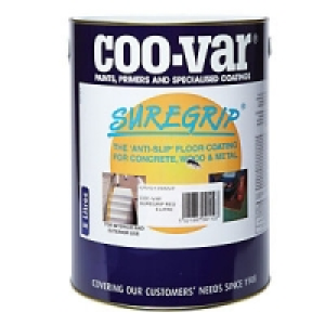 Coo-var Suregrip Anti-slip Floor Paint Red 5L £49.99