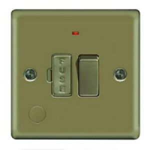 Wickes 13A Switched Fused Socket + LED Screwed Raised Plate  £7.49
