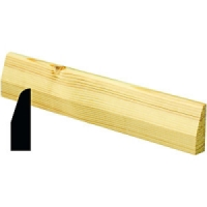 Wickes Chamfered Pine Architrave 15x69x2100mm Pack 8
