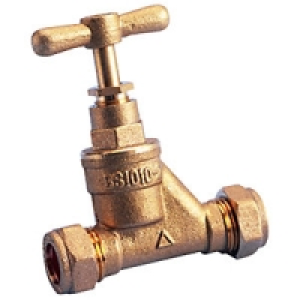 Wickes Brass Stop Cock 15mm £5.19