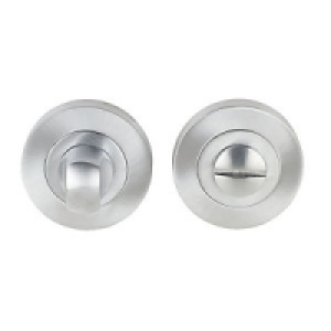 Wickes WC Thumbturn & Release Satin Chrome Finish 50mm