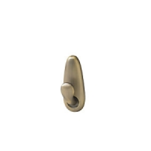 Command Forever Classic Small Metal Hook Brushed Nickel £6.99