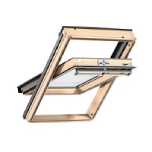 VELUX GGL UK04 3050 Roof Window Pine Centre Pivot Clear Glas