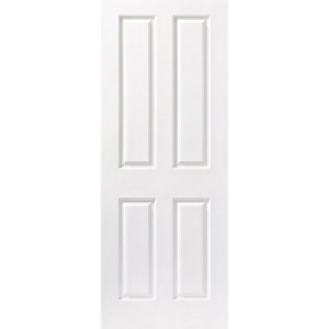 Wickes Stirling Internal Moulded Door White Primed Grained 4