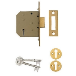 Yale P-334-BPB Rim Lock Brass