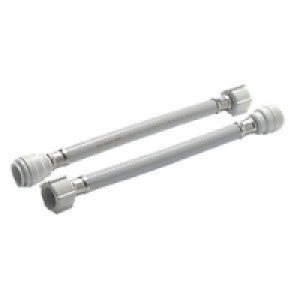 John Guest Speedfit 15mm x 0.5 300mm White Flexi Hose for To