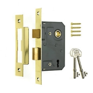 ERA 2 Lever Mortice Sashlock 64mm Brass