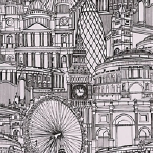Graham & Brown Londinium Decorative Wallpaper Multi